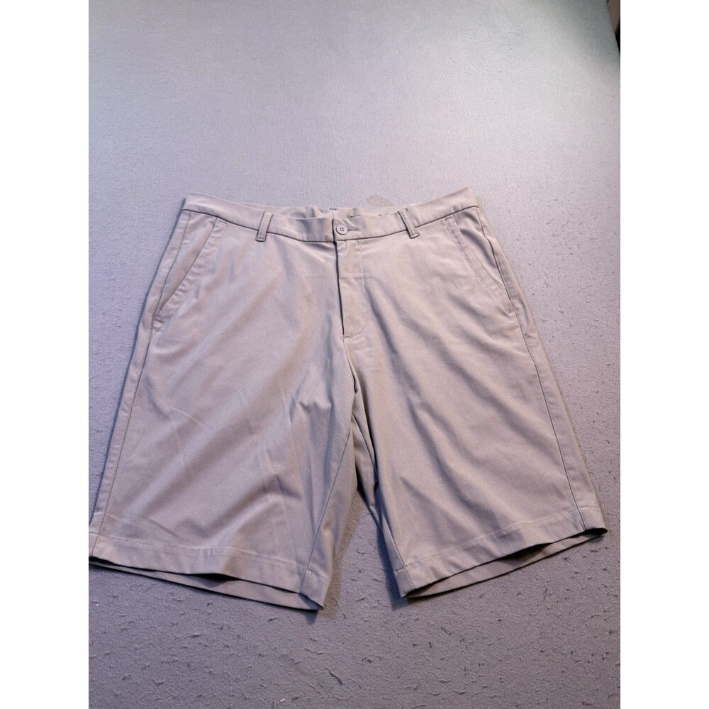 STRAIGHT DOWN Golf Shorts GRAY Flat Mens Size 34